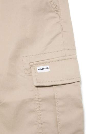 Tommy Hilfiger Bambino Bermuda Per Bambino Tasconata Con Elastico In Vita.