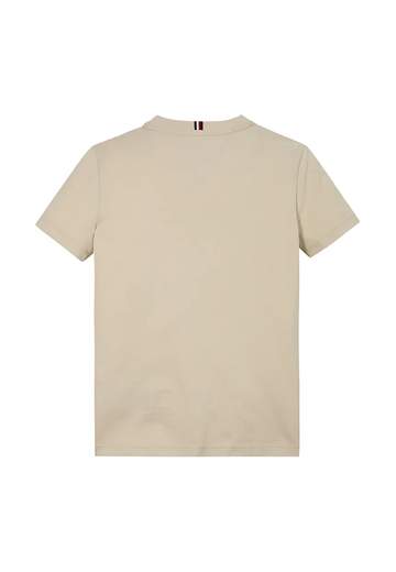 Tommy Hilfiger Bambino T-shirt Bianca Per Bambino Con Stampa Logo.