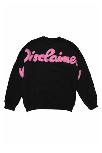 Disclaimer Bambina Felpa Con Logo.