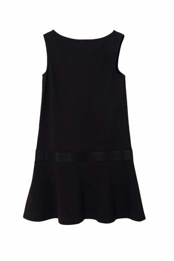 Calvin Klein Bambina Abito Con Elastico Logato.