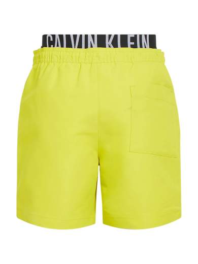 Calvin Klein Bambino Pantaloncino Per Il Mare Con Elastico Logato.