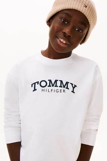 Tommy Hilfiger Bambino T-shirt Stampa Logo.
