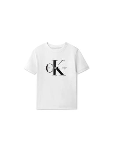 Calvin Klein Bambino T-shirt Stampa Logo.
