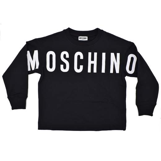 Moschino Bambina Felpa Girocollo Logo Moschino