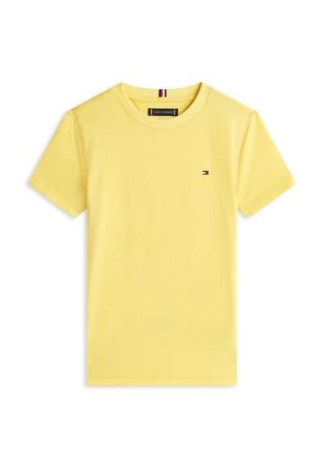 Tommy Hilfiger Bambino T-shirt Con Bandiera Ricamata.