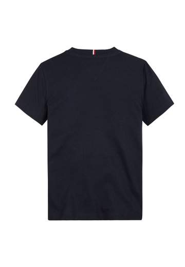 Tommy Hilfiger Bambino T-shirt Girocollo Con Stampa E Ricamo Logo.