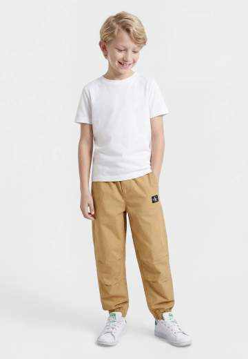 Calvin Klein Bambino Pantalone Con Elastico.