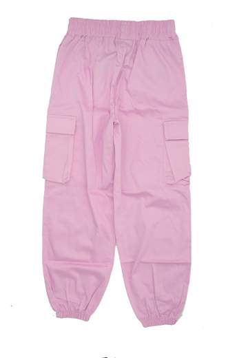 Disclaimer Bambina Pantalone Cargo Per Ragazza Con Tasconi.