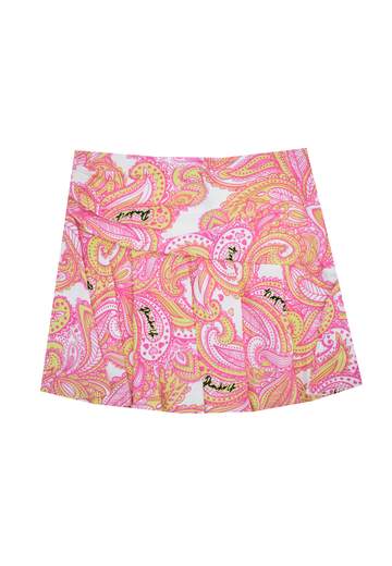 Pinko Bambina Gonna Viscosa Stampa Colorata.