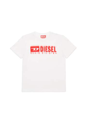 Diesel Bambino T-shirt Per Ragazzo Con Stampa.