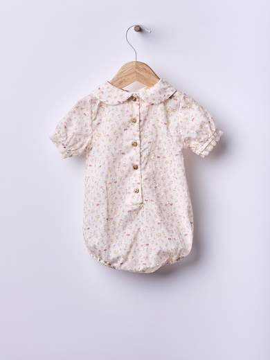 Wedoble Neonata Camicia Per Neonata Con Stampa Fiori.