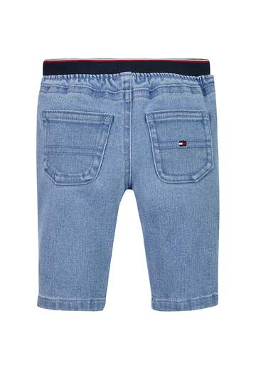 Tommy Hilfiger Bambino Denim Per Neonato Con Elastico Blu.