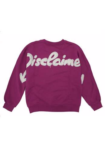 Disclaimer Bambina Felpa Con Logo.