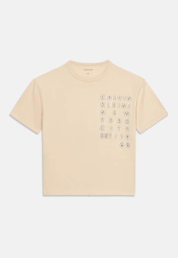 Calvin Klein Bambino T-shirt Stampa Logo.
