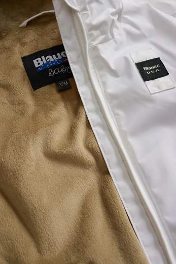 Blauer Bambino Piumino Con Interno Teddy.