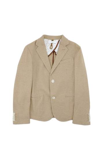 Jeckerson Bambino Giacca Beige Per Ragazzo.
