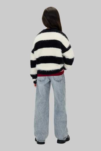 Calvin Klein Bambina Jeans Grigio Per Ragazza.