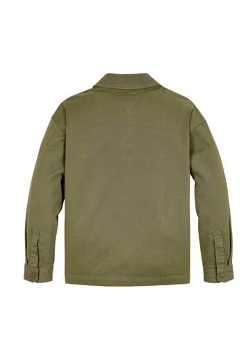 Tommy Hilfiger Bambino Camicia Over Per Ragazzo Con Taschini.