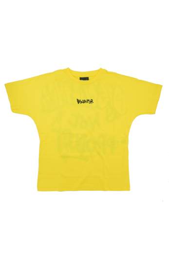 Disclaimer Bambino T-shirt Per Ragazzo Con Logo Posteriore.