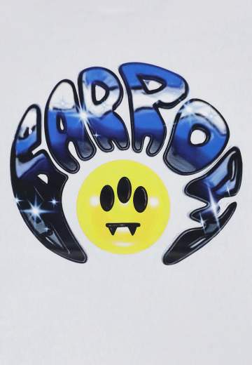 Barrow Bambino T-shirt Stampa Logo Anteriore E Posteriore.