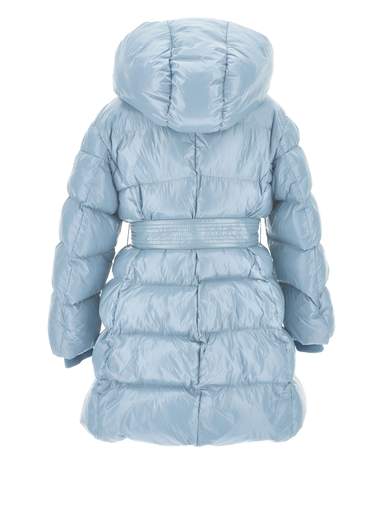 Monnalisa Bambina Piumino Per Bambina Rosa Con Cappuccio.