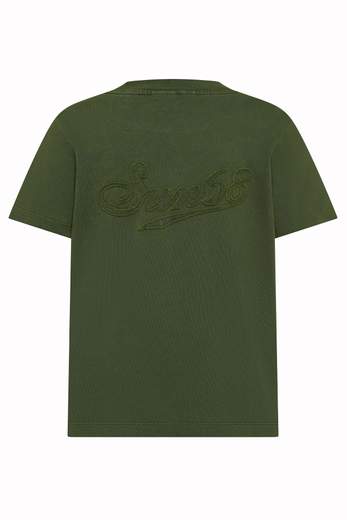 Sun 68 Bambino T-shirt Con Logo Appicato.