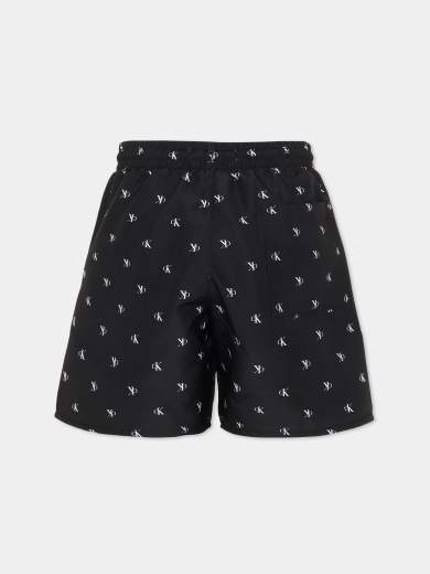 Calvin Klein Bambino Boxer Per Il Mare Logo Allover.