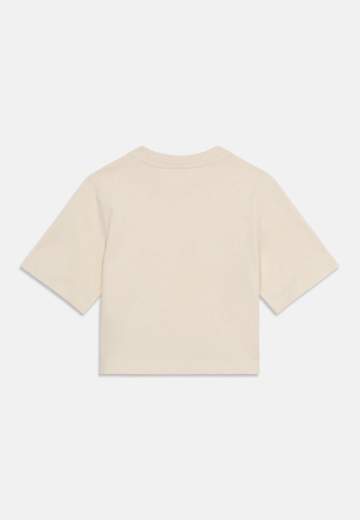 Palm Angels Bambina T-shirt Cropped Logo Con Strass.