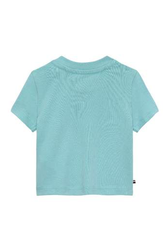 Tommy Hilfiger Bambino T-shirt Manica Corta Con Logo Floccato.