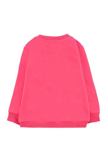 Moschino Bambina Felpa Per Neonata Con Logo E Teddy.