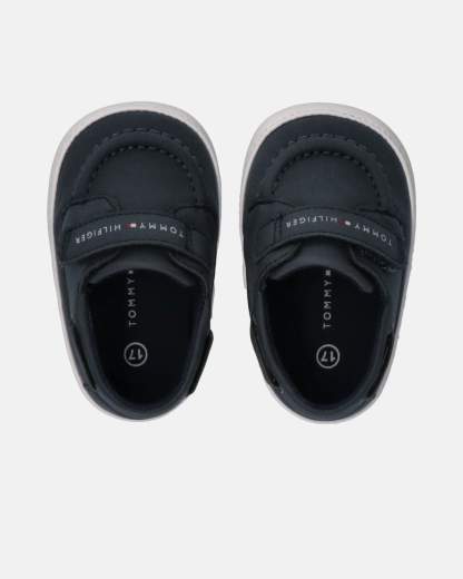 Tommy Hilfiger Bambino Mocassino Con Velcro.