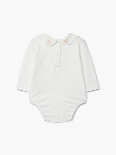 Wedoble Neonata Polo Per Neonata Con Colletto Ricamato