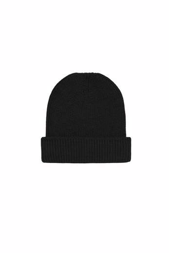 County Of Milan Bambino Cappello In Lana Con Logo Ricamato.