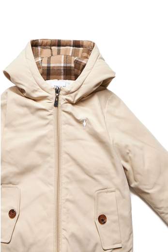Trussardi Bambino Iubbino Per Nenato Con Cappuccio.