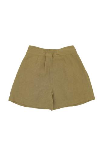 Manila Grace Bambina Shorts Per Ragazza In Lino.