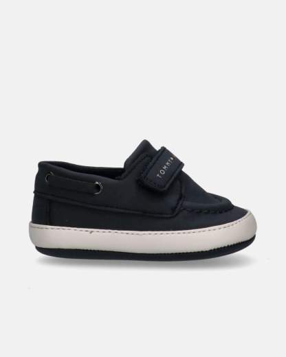 Tommy Hilfiger Bambino Mocassino Con Velcro.