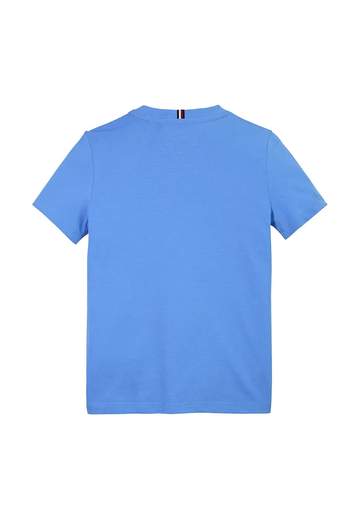 Tommy Hilfiger Bambino T-shirt Bianca Per Bambino Con Stampa Logo.