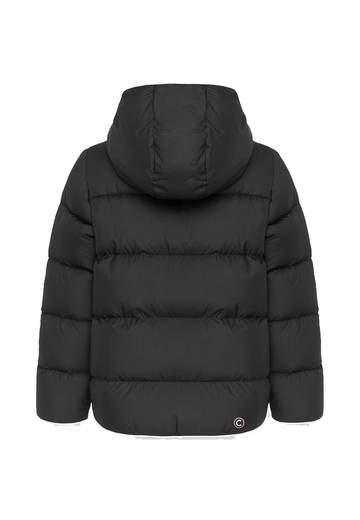 Colmar Bambino Piumino Con Cappuccio Tessuto Micro Quadrettato.