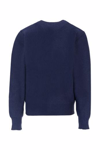 Trussardi Bambino Maglione Per Bambino Ablu A Righe Tortora.