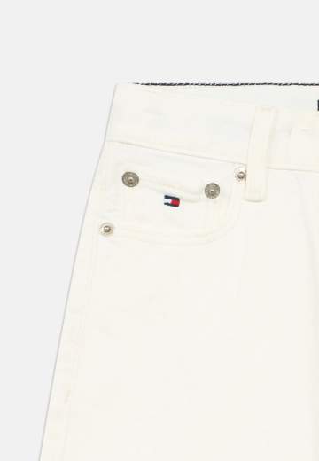 Tommy Hilfiger Bambino Pantalone Bianco Modello Buggy.