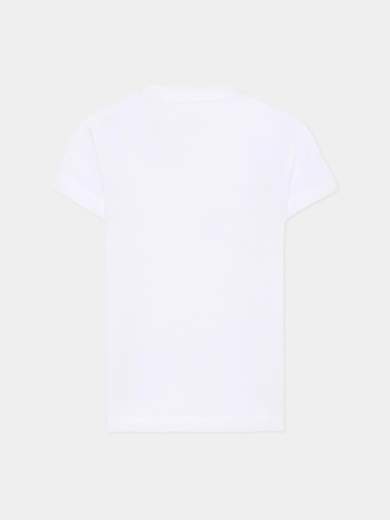 Moschino Bambino T-shirt Verdone Stampa Orsetto.
