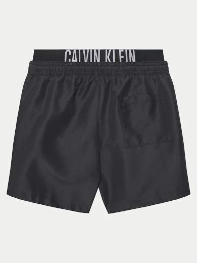 Calvin Klein Bambino Pantaloncino Per Il Mare Con Elastico Logato.