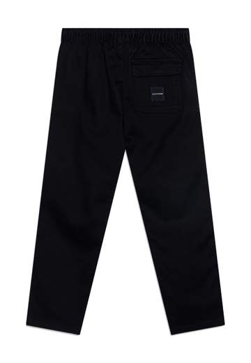 Tommy Hilfiger Bambino Pantalone Blu Con Elastico E Laccio In Vita.