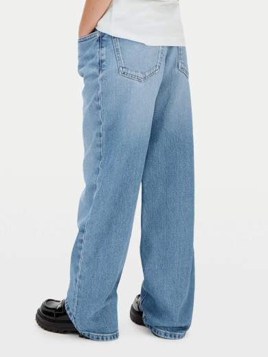 Calvin Klein Bambina Jeans Per Ragazza Gamba Larga.