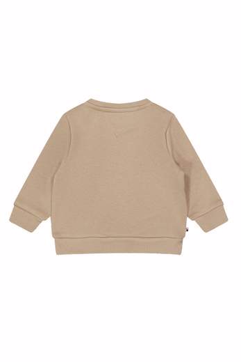 Tommy Hilfiger Bambino Felpa Per Neonato Con Logo A Rilievo.