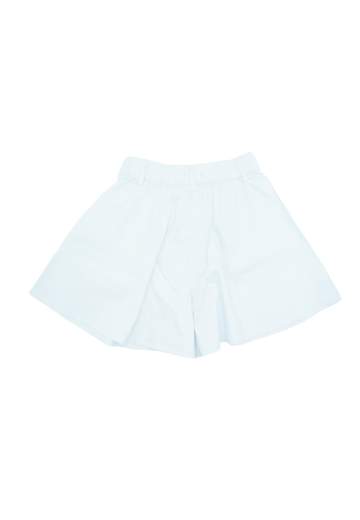 Manila Grace Bambina Shorts Bianco Per Bambina Con Elastico In Vita.