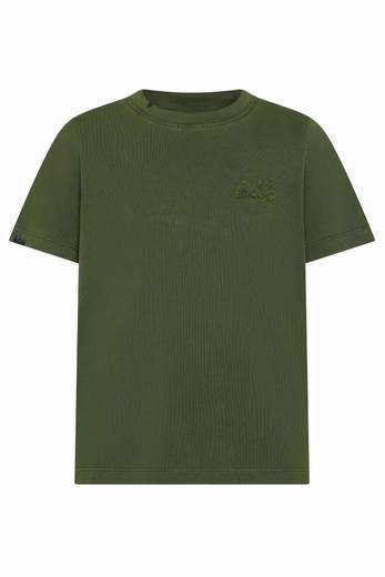Sun 68 Bambino T-shirt Con Logo Appicato.