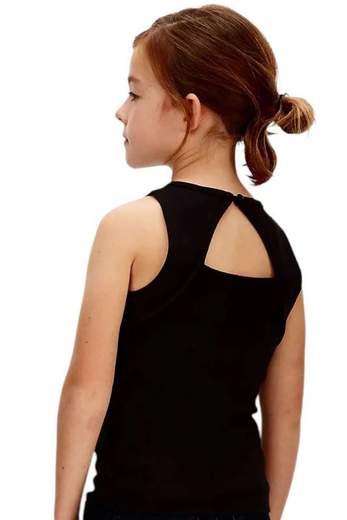 Calvin Klein Bambina Canotta Per Ragazza Con Logo.