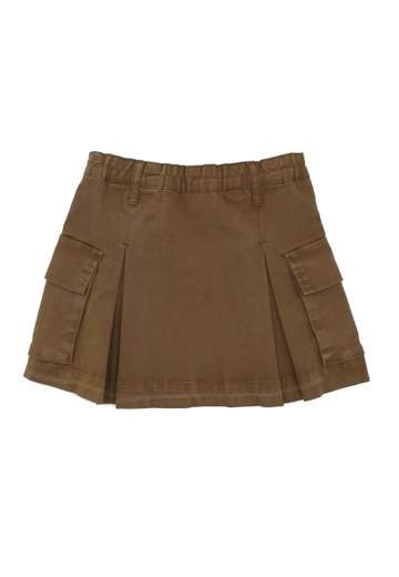 Manila Grace Bambina Gonna Cargo Marrone.