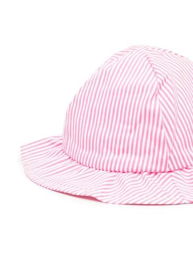 Moschino Bambina Cappello Per Neonata A Righe.